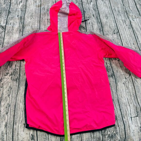 Victoria's Secret PINK Anorak Jacket M Hooded Windbreaker Coat 1/2 Zip - Picture 8 of 11
